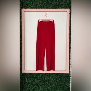 LULUS Red Slacks - size S